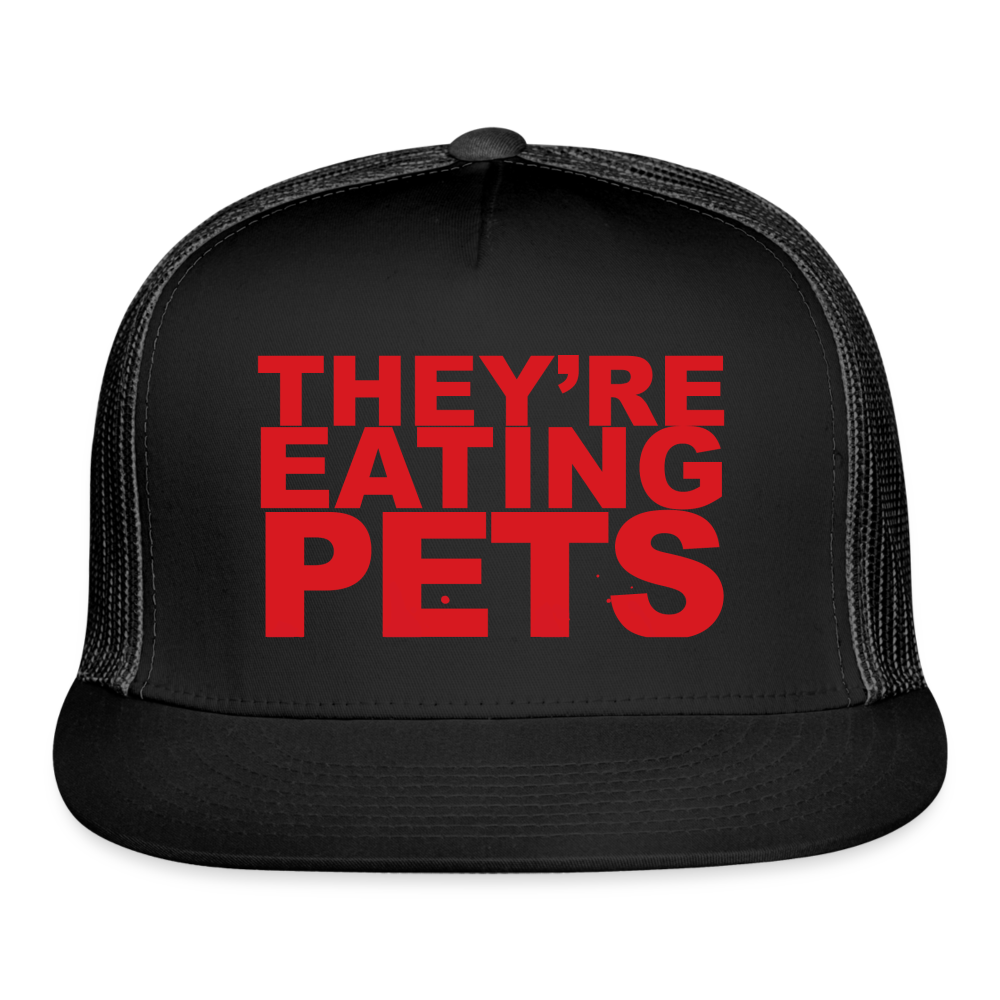 Eating Pets Trucker - black/black