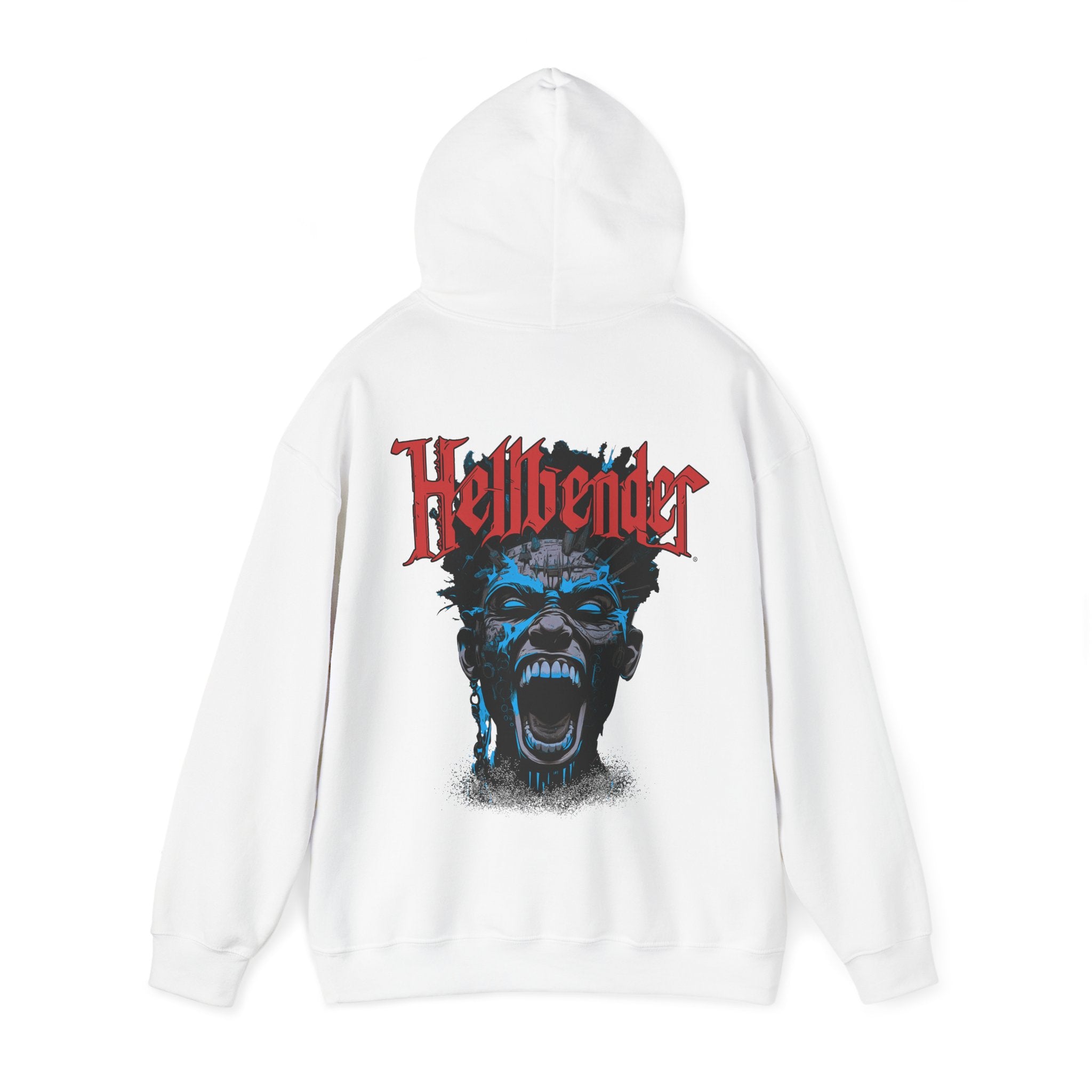 Hellbender® Eco-Friendly Hoodie - Roar- Wht