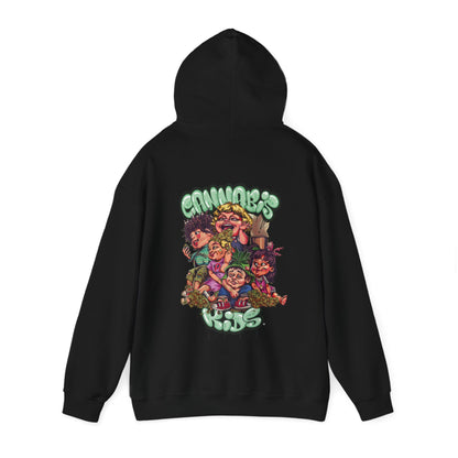 Cannabis Kids® Eco-Friendly Hoodie "DaCrew" Blk