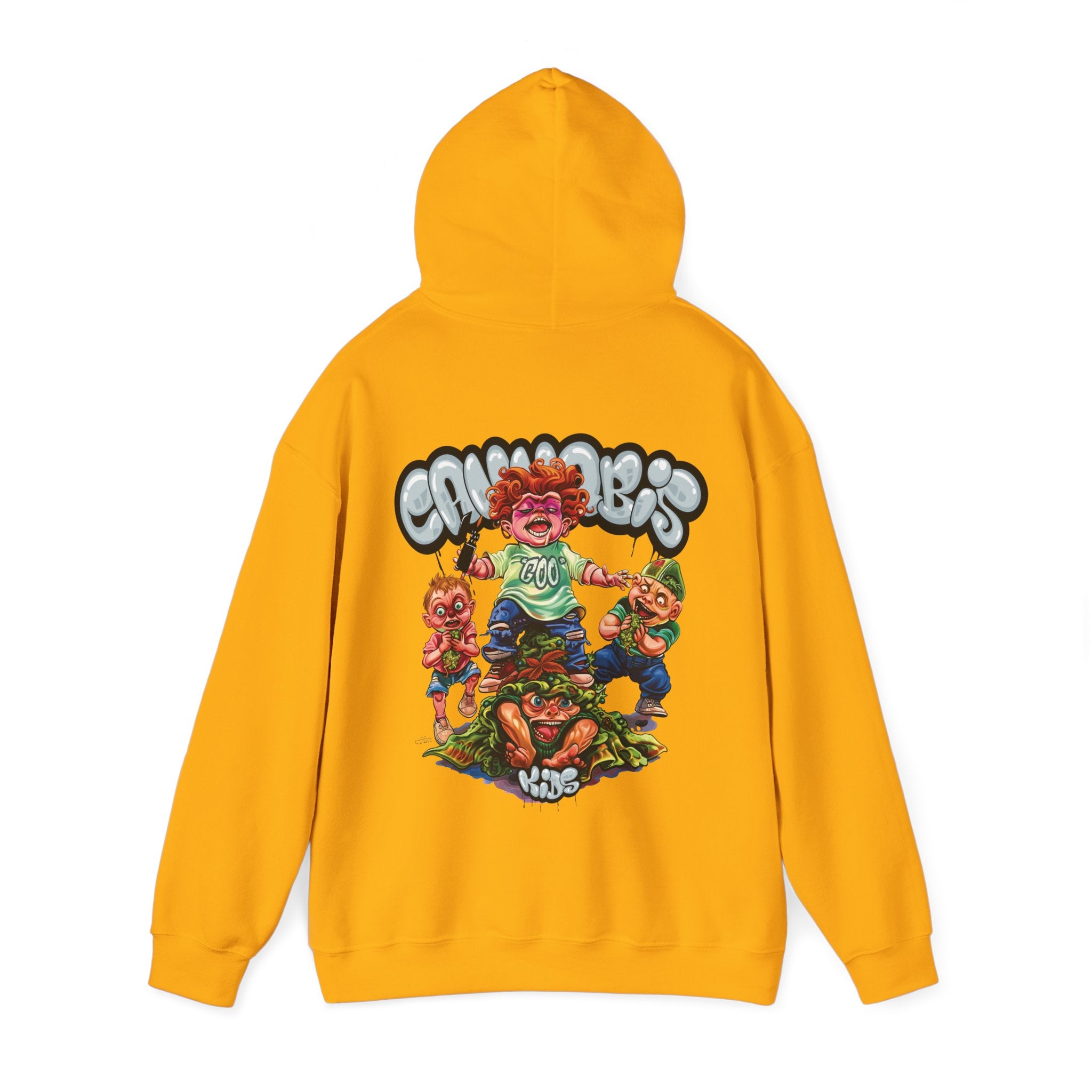 Cannabis Kids® Eco-Friendly Hoodie "Goo Crew" GLD