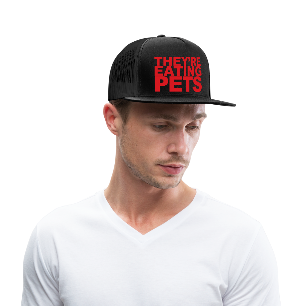 Eating Pets Trucker - black/black