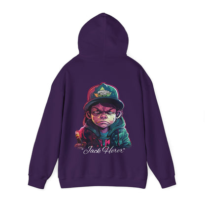 Cannabis Kids® Eco-Friendly Hoodie "Jack Herer" Pur