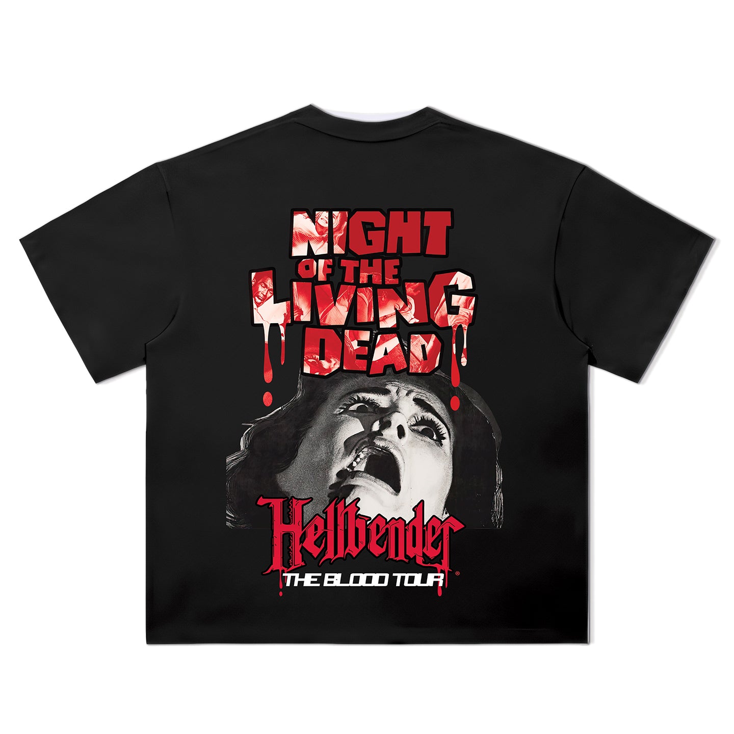 Hellbender® Super Heavy Premium T-Shirt - 2-Sided Print - Night of the  Living Dead - 01