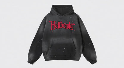 Night of the Living Dead - Hellbender® Premium Vintage Wash Frayed Fleece Hoodie - 01