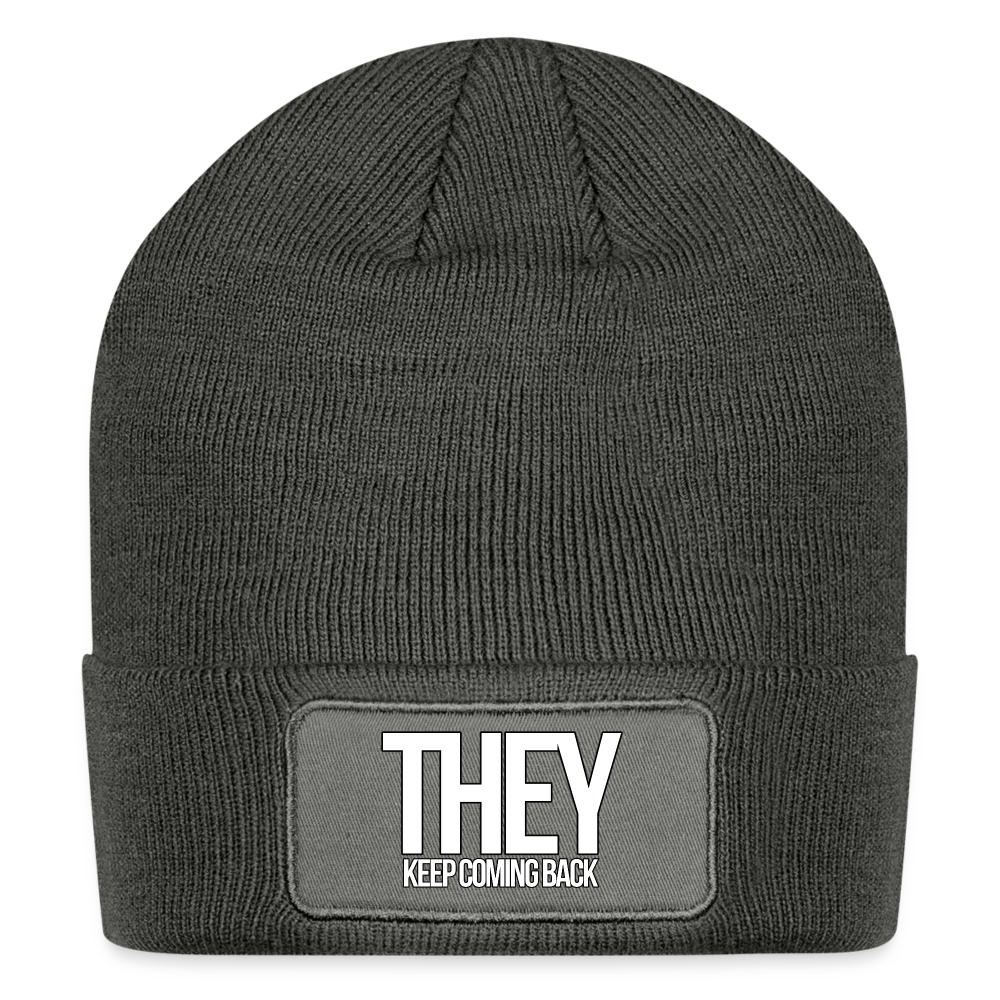 Night of the Living Dead X Hellbender Patch Beanie - charcoal grey