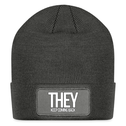 Night of the Living Dead X Hellbender Patch Beanie - charcoal grey